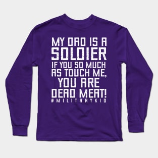 Purple Up For Military Kids - Month of the Military Child 2023 Long Sleeve T-Shirt